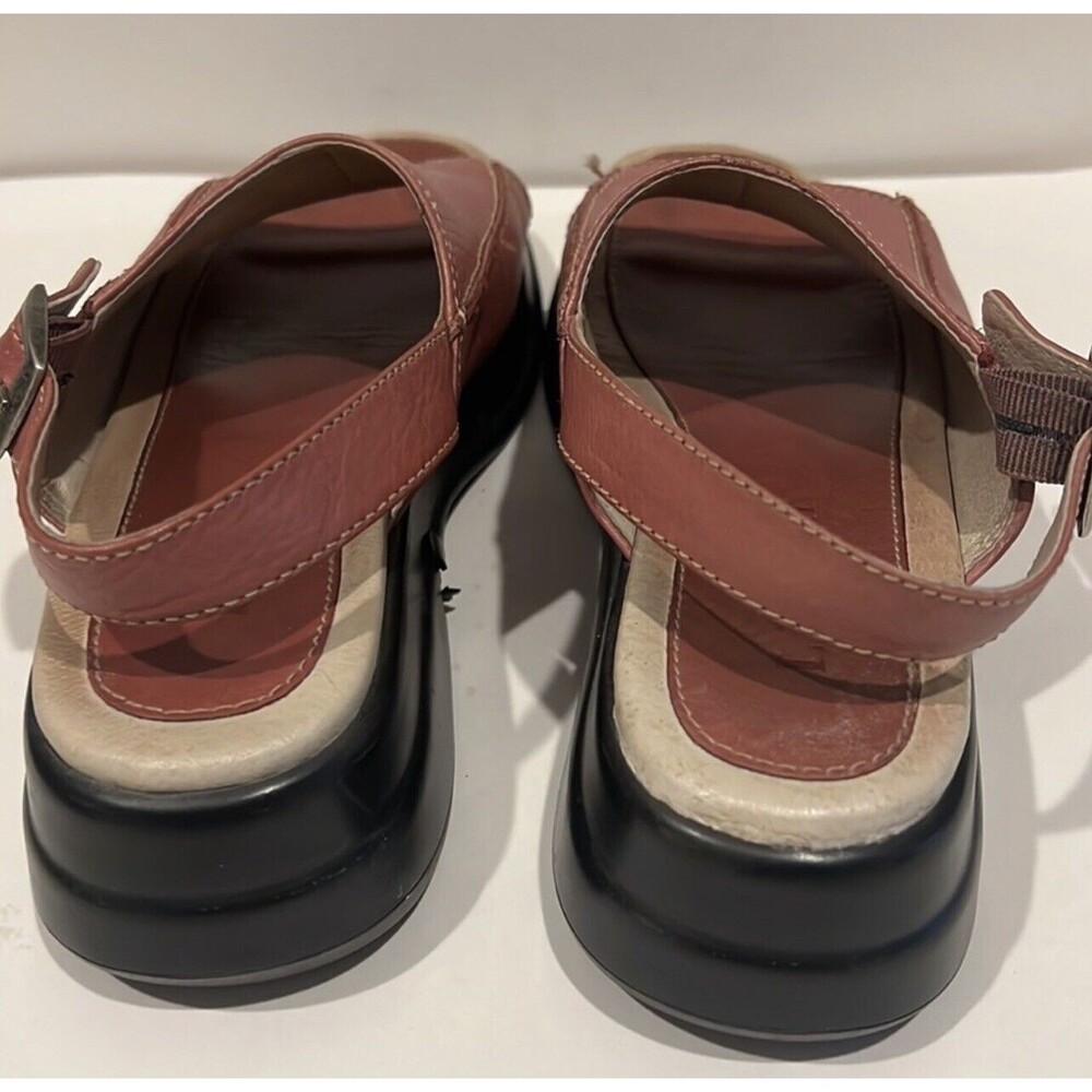 LL Bean Oaspi Sandals Brown 6.5 Medium - Picture 5 of 9